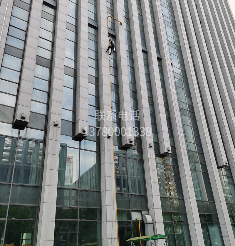 杭州國機集團外墻玻璃更換