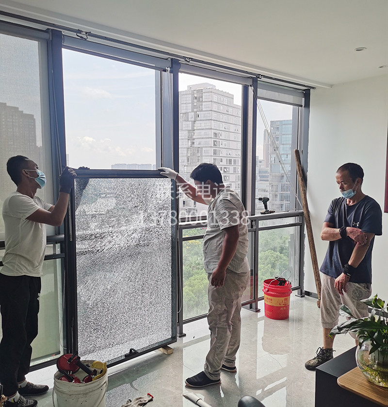 目前開啟窗玻璃更換